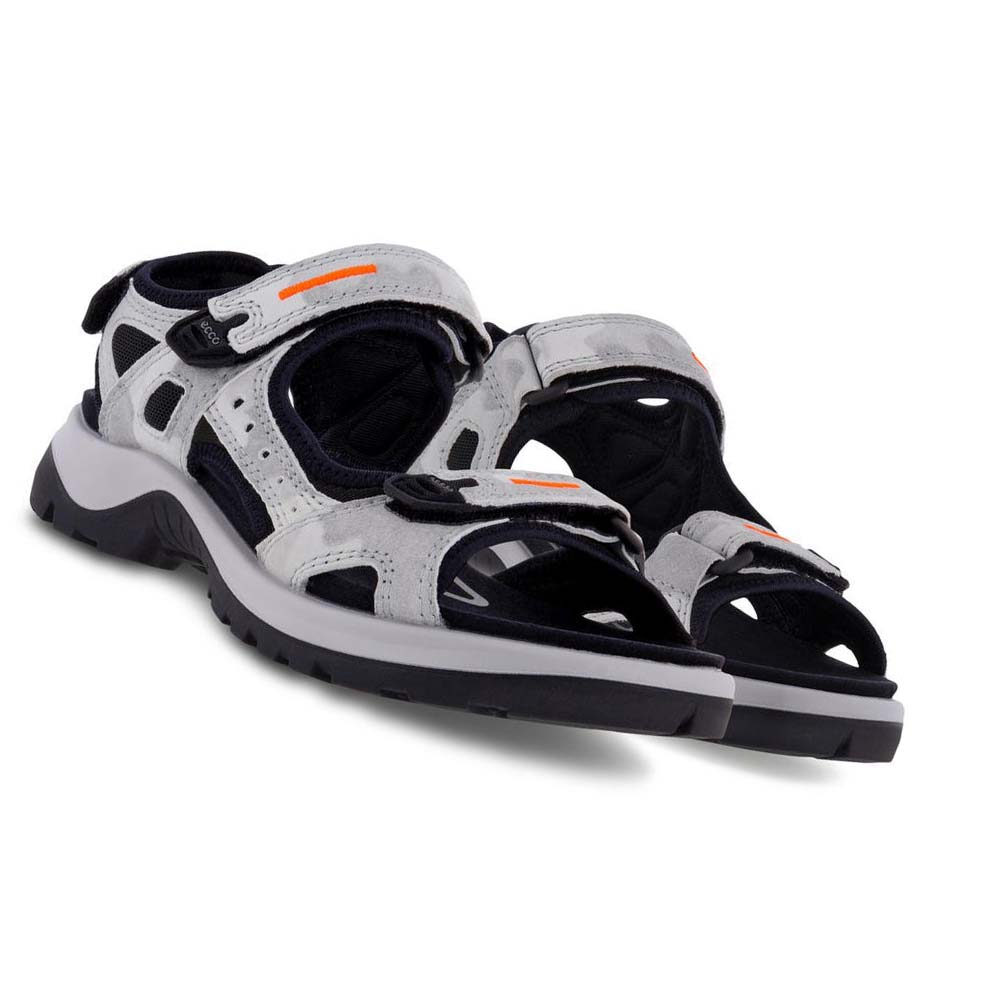 Women's Ecco Offroad Sandals Silver | Canada 188UZG